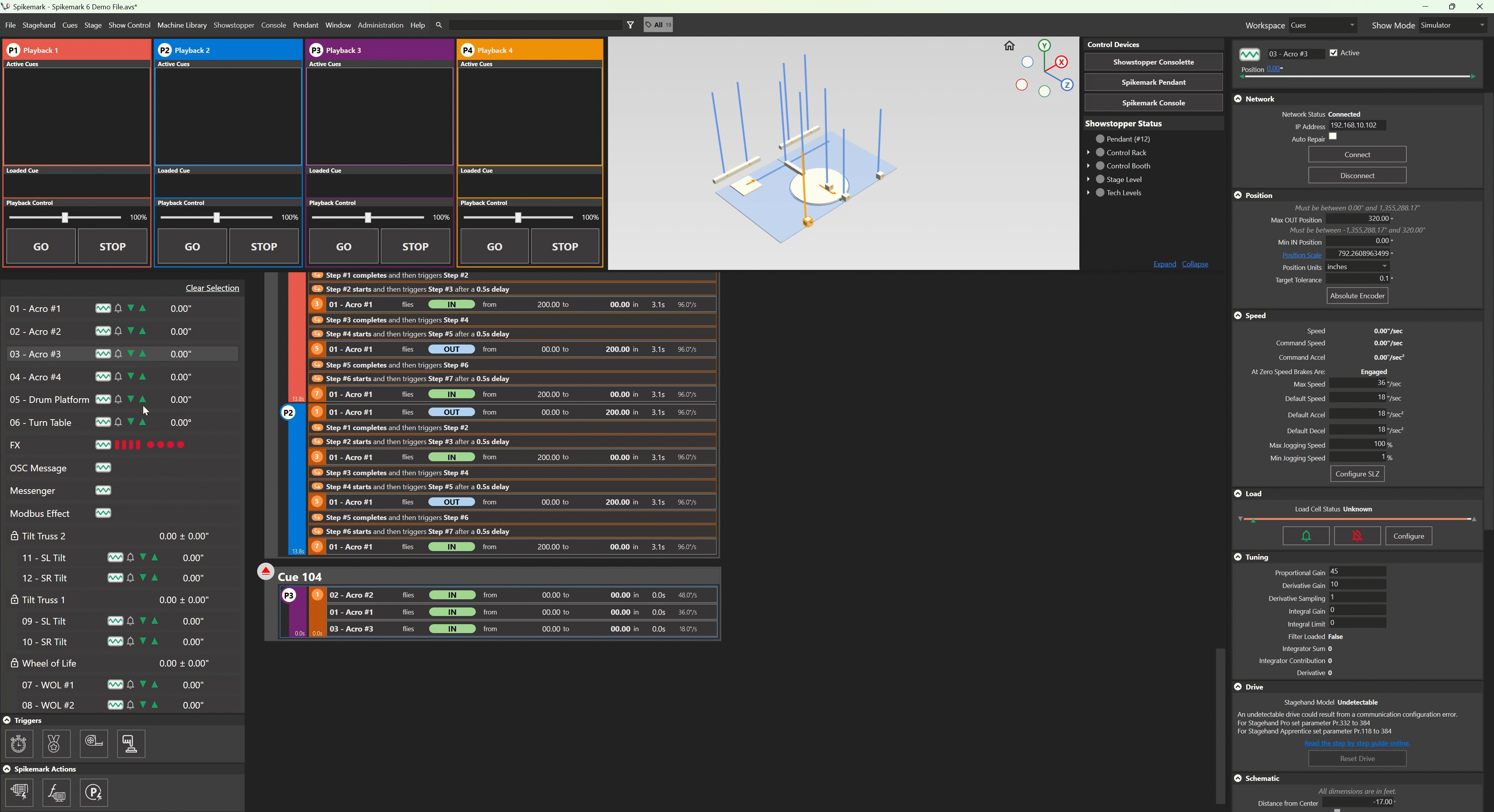 Add Movements To Existing Cue