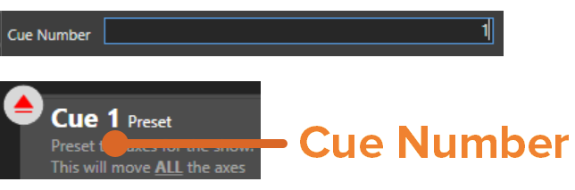 Cue Number