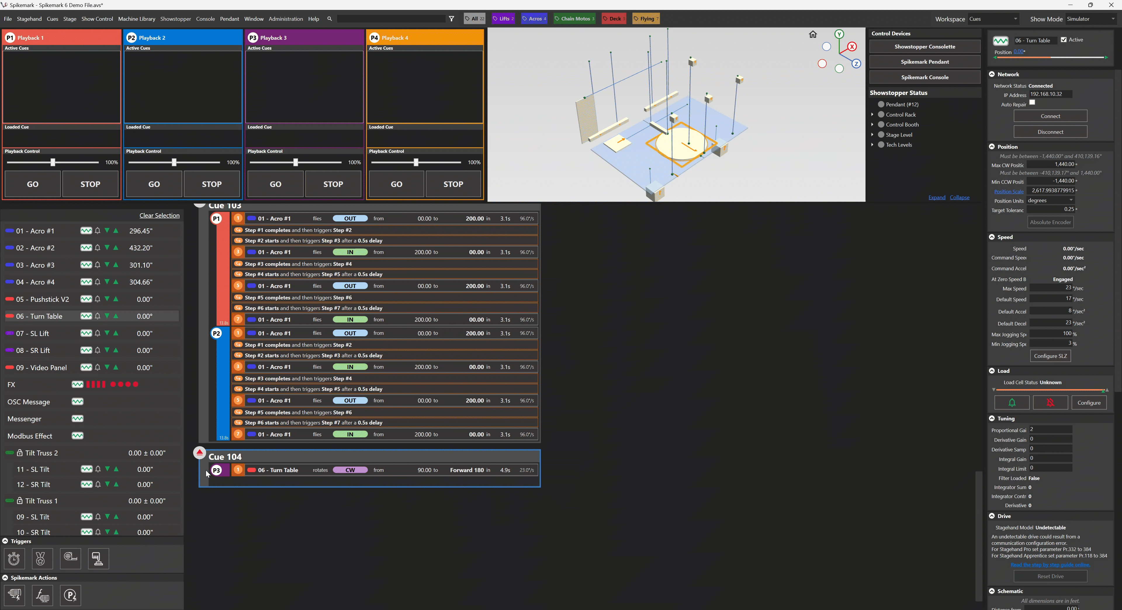 Dynamic Spike Example