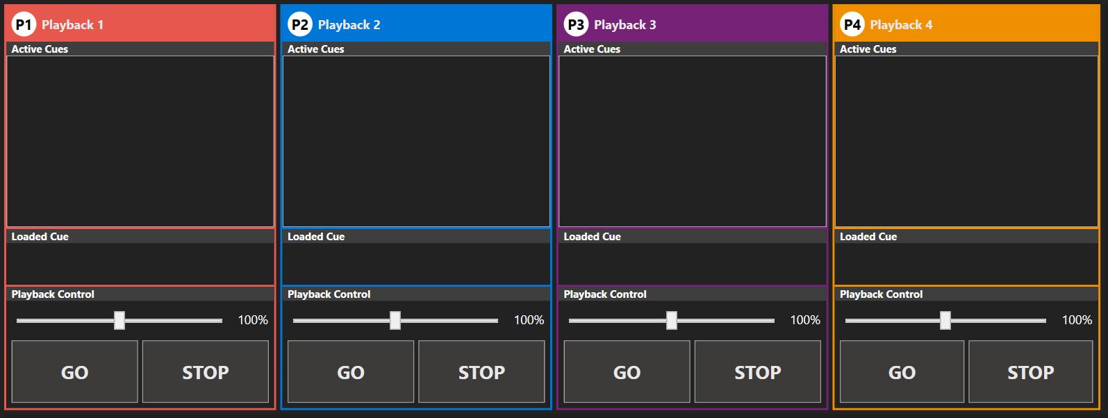 Playbacks Controller Overview